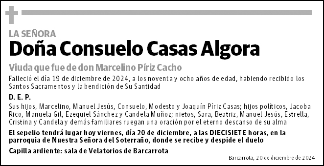 Consuelo Casas Algora