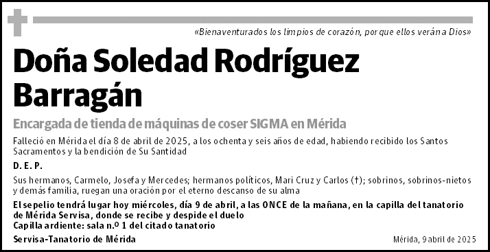 Soledad Rodríguez Barragán