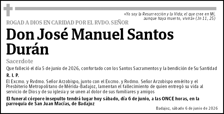 José Manuel Santos Durán