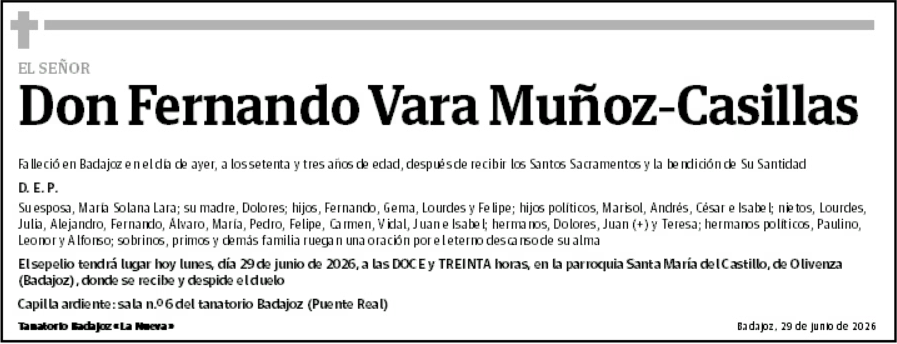 Fernando Vara Muñoz-Casillas