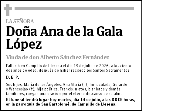 Ana de la Gala López