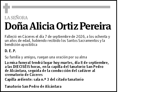 Alicia Ortiz Pereira