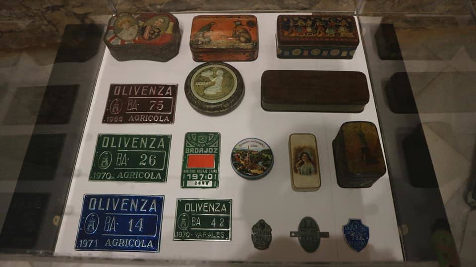Algunas de las piezas expuestas en la muestra del Museo. 