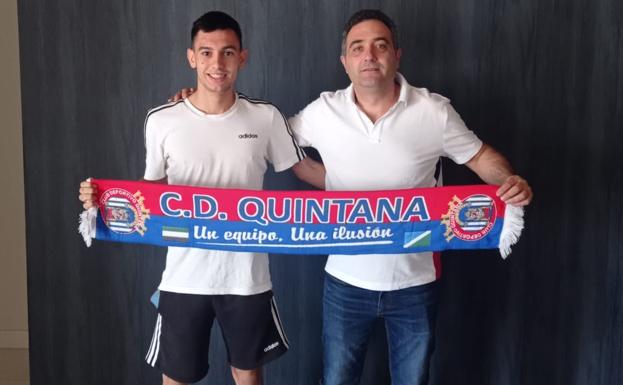 El CD Quintana contará una temporada más con Alex Gallardo