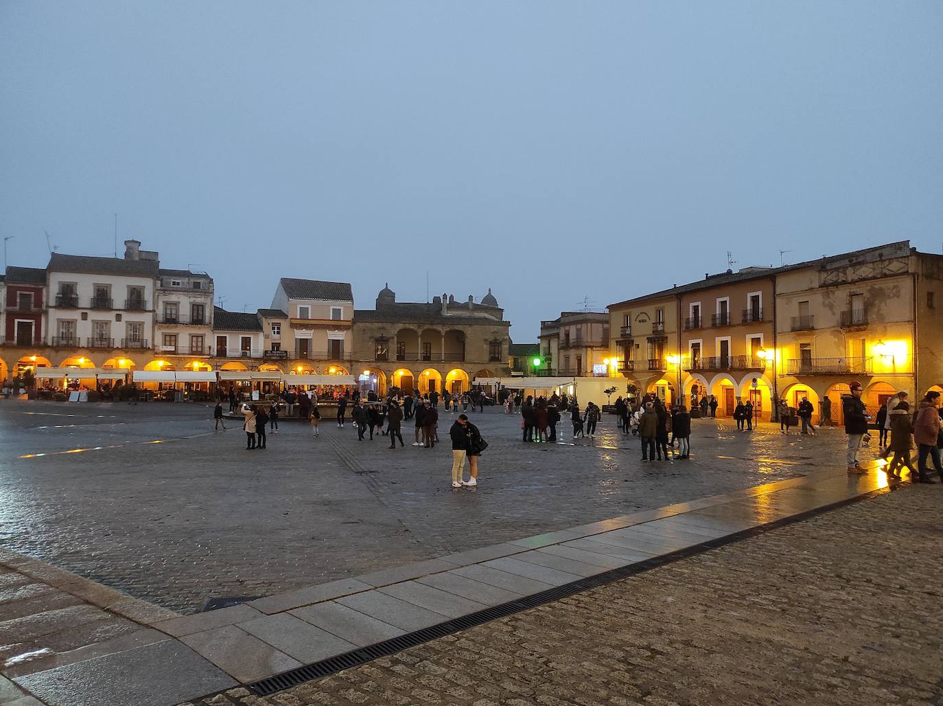 La plaza Mayor trujillana 