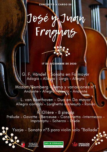 CONCIERTO DIDÁCTICO JOSÉ Y JUAN FRAGUAS