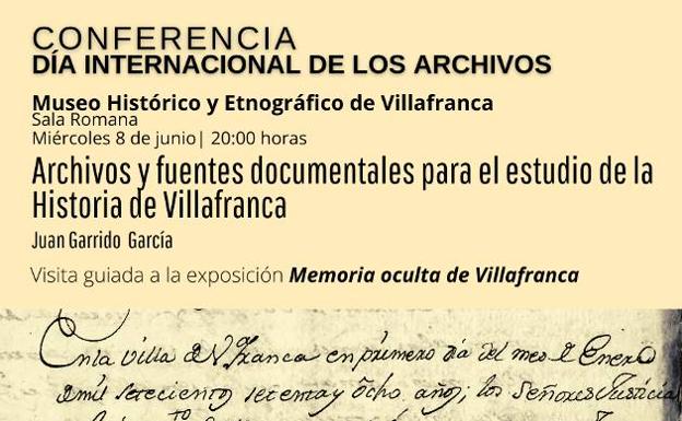 El MUVI invita a festejar el día internacional de los archivos con una conferencia a cargo de Juan Garrido