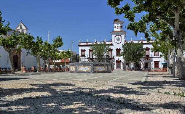 Plaza de España de la localidad