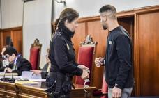 Juicio del joven que mató a su pareja en Alange, condenado el año pasado a 24 años de cárcel./HOY