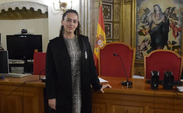 Patricia en el Juzgado de Primera Instancia Número 2 de Trujillo.