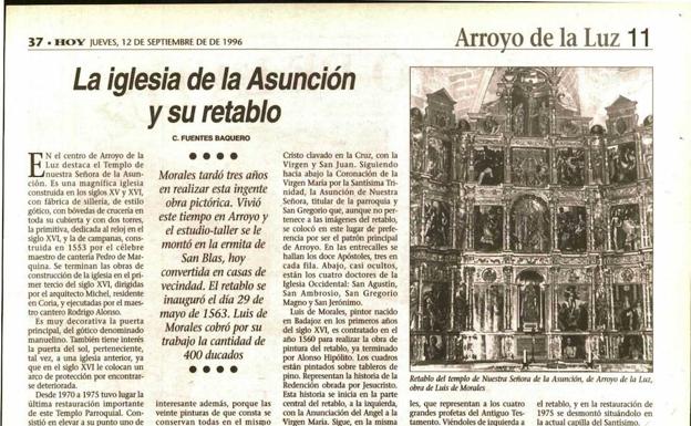 HOY 12 de septiembre de 1996.