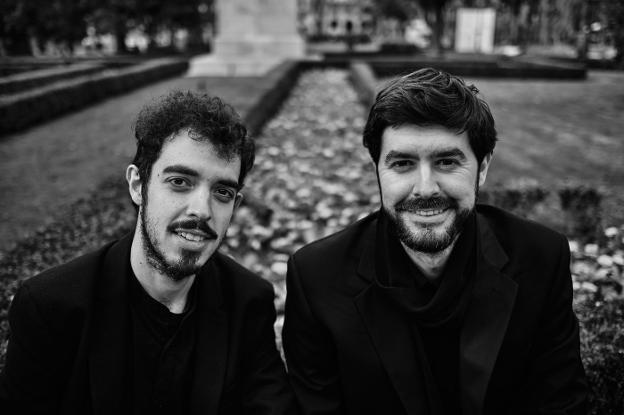 Los concertistas de mañana, Álvaro Mota y Manuel de Moya. / F. V.