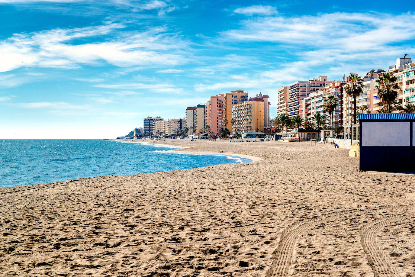 Playa de Fuengirola (Málaga). /R. C.