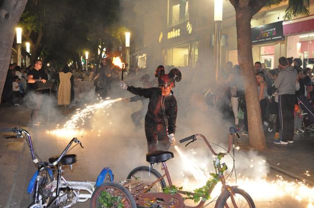 Celebración de Extremiedo en la calle, en una edición pasada. / E. D.