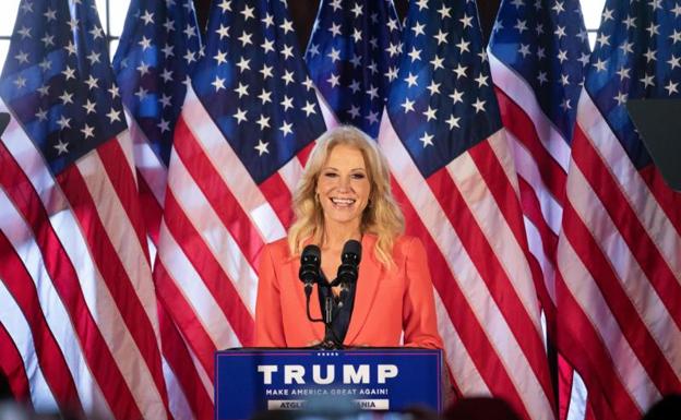 Kellyanne Conway, asesora de Trump/ AFP