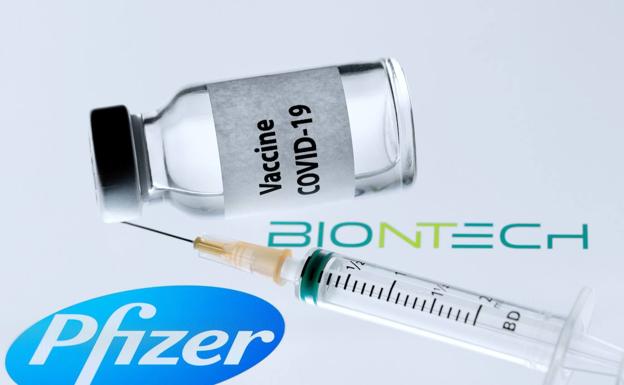 Vacuna contra la covid desarrollada por Pfizer./AFP