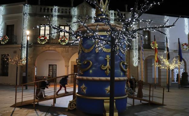 Buzón instalado en la plaza de España./HOY