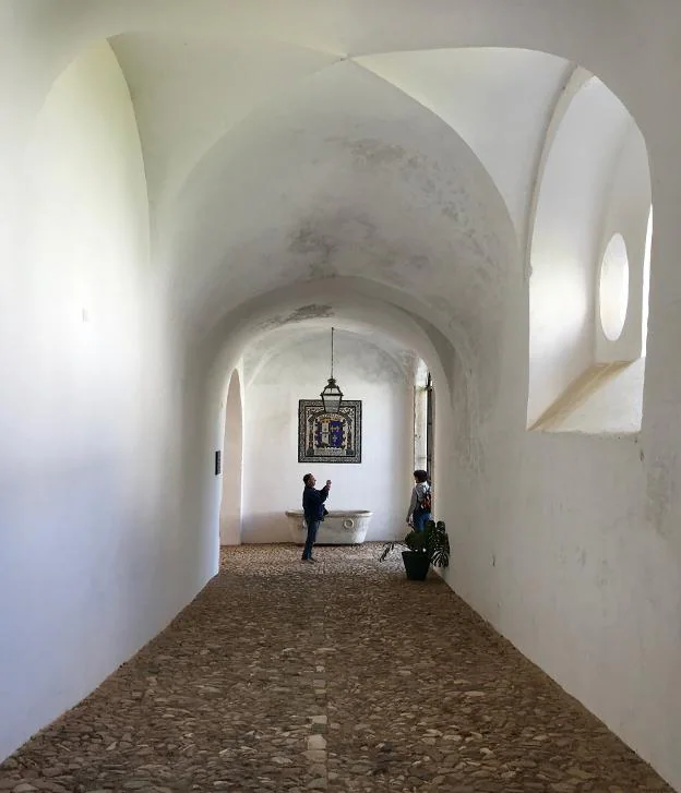 Interior del Paço Ducal de Vilaviçosa. / E. R.