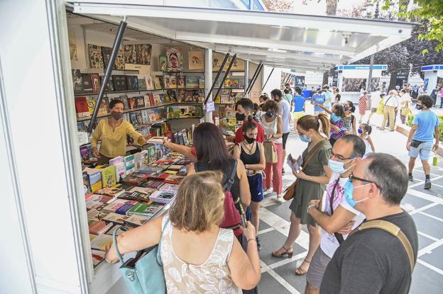 Feria del Libro de Badajoz celebrada el pasado septiembre. / HOY