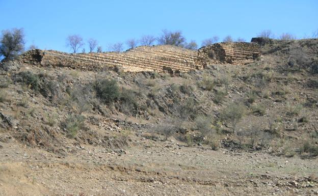 Ruinas del castillo de Espejel. 