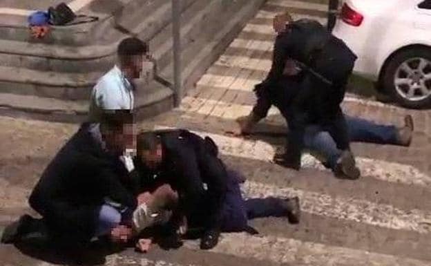 Detenido tras pegar un puñetazo a un policía local de Fregenal de la Sierra