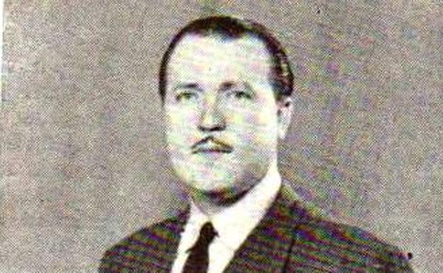 Muy joven. Agustín Carreño fue designado alcalde en 1942, son solo 33 años, y permaneció hasta 1957.