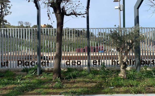 Plasencia ya tiene corregido su lema en la nueva estación de tren