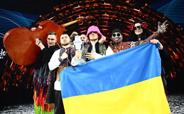 The winners of Ukraine in Eurovision 2022. 
