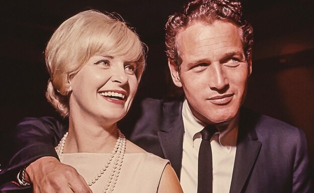 Joanne Woodward and Paul Newman