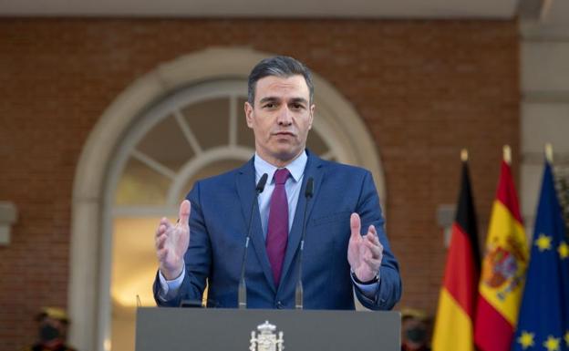 The President of the Government, Pedro Sánchez.