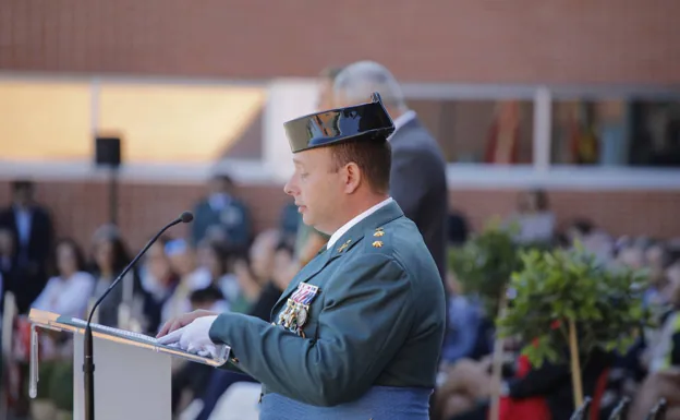 Discurso del Teniente Coronel Rafael Roldán. 