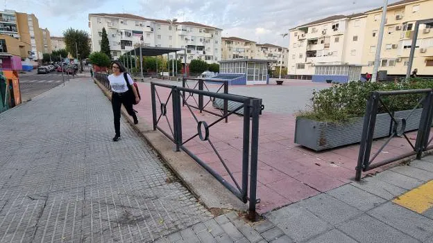 Plaza Gabriel de Galán en la Ciudad Nueva. 