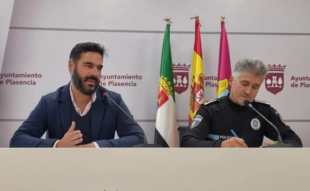 David Dóniga y Enrique Cenalmor en rueda de prensa. /HOY