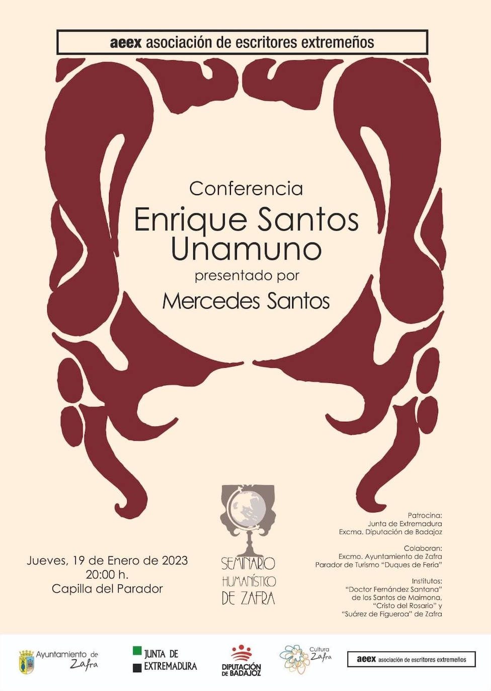 El profesor Enrique Santos Unamuno ofrecerá una conferencia este jueves en el Seminario Humanístico