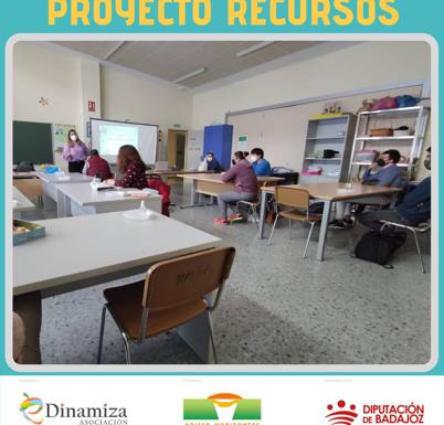 Desarrollo de los talleres del 'Proyecto Recursos'/ CEDIDA