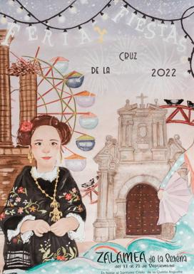 Cartel anunciador de la feria 2022, elaborado por Soraya Mata Torres